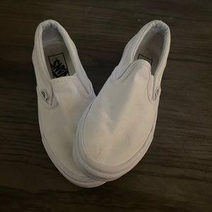 Women’s White Vans size 6.5